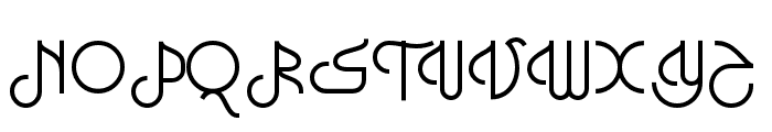 Shabyan Font UPPERCASE