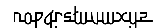 Shabyan Font LOWERCASE