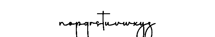 Shack Font LOWERCASE