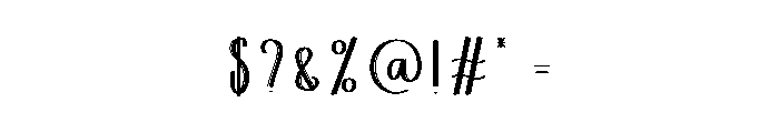 Shading Font OTHER CHARS