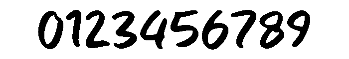Shadow Marker Font OTHER CHARS