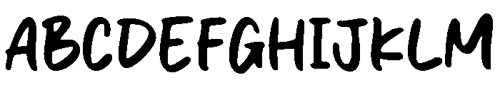 Shadow Marker Font UPPERCASE