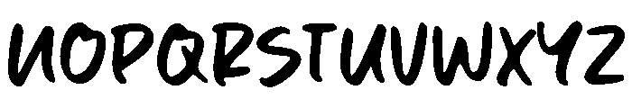 Shadow Marker Font UPPERCASE