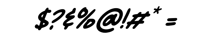 Shaeila Maker Italic Font OTHER CHARS