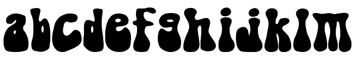 Shagadelic Bold Font LOWERCASE
