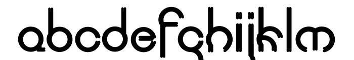Shakaingets-Regular Font LOWERCASE