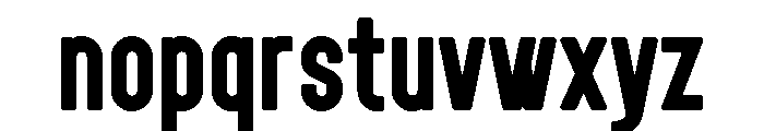 ShakeratoPERSONALBold Font LOWERCASE