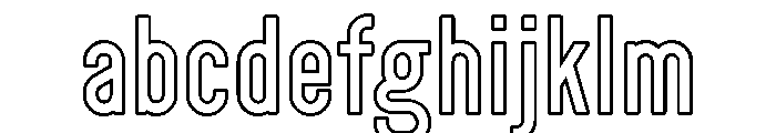 ShakeratoPERSONALOutline FONT