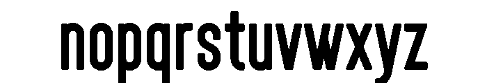 ShakeratoPERSONALRegular Font LOWERCASE