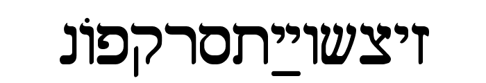 Shalom Old Style Font LOWERCASE