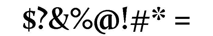Shancalluna Font OTHER CHARS