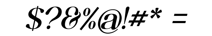 Shandora DEMO Italic Font OTHER CHARS