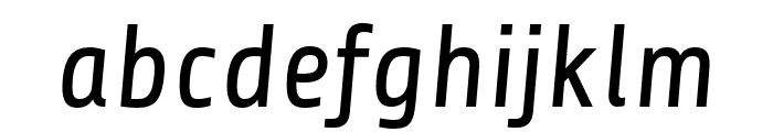 Share-ItalicOSF Font LOWERCASE