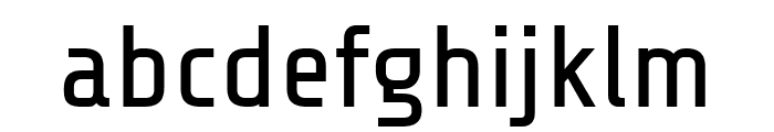Share Tech Regular Font LOWERCASE