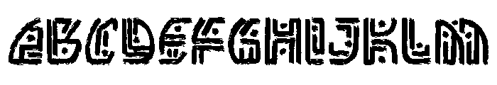 Shared Writing Demo Regular Font UPPERCASE