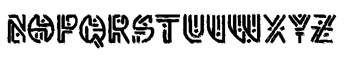 Shared Writing Demo Regular Font UPPERCASE