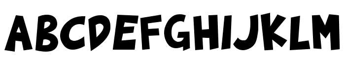 Sharkartoon Regular Font UPPERCASE