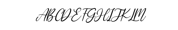 Sharlene Italic Font UPPERCASE