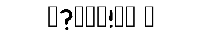 Sharpie Regular Font OTHER CHARS