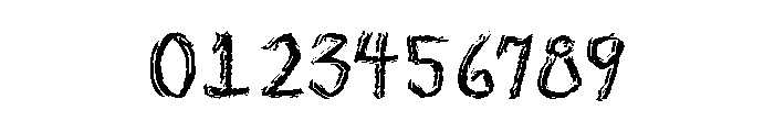 Sharpy Shadow Bold Font OTHER CHARS