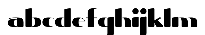 Shave  Normal Font LOWERCASE