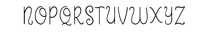 Shayfinton-Regular Font UPPERCASE
