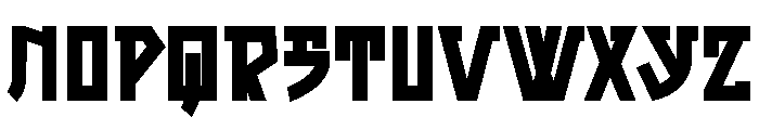 Shazam Regular Font UPPERCASE