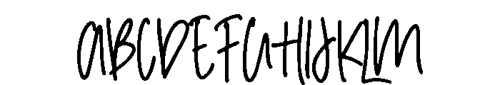 Sheffield Demo Font UPPERCASE