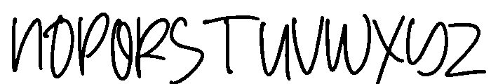 Sheffield Demo Font UPPERCASE