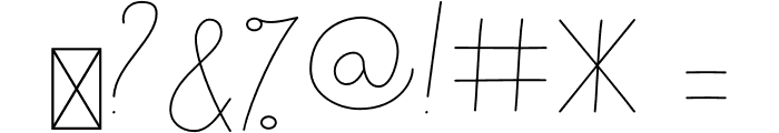 Sheffield Font OTHER CHARS