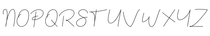 Sheffield Font UPPERCASE