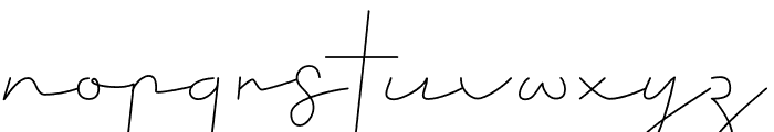 Sheffield Font LOWERCASE