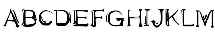 Sheffre Omega Regular Font UPPERCASE