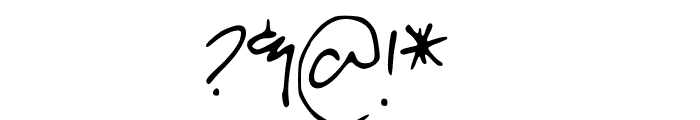 ShelbyCursive Font OTHER CHARS