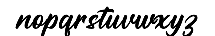 Shellan Font LOWERCASE