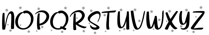 Shellina-Snow Font UPPERCASE
