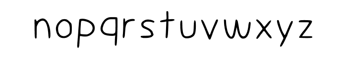 Shepherd Freehand Regular Font LOWERCASE