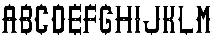 Sheriff of South St Font UPPERCASE