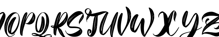 Sherilla - Personal Use Font UPPERCASE