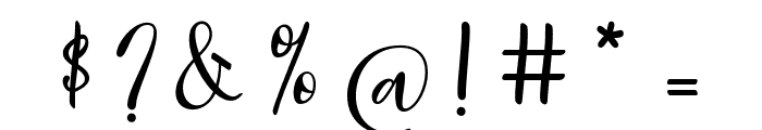 Sherilyn Script Regular Font OTHER CHARS