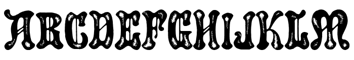Sherwood Forest Font UPPERCASE