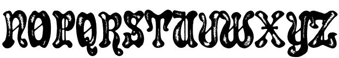 Sherwood Forest Font UPPERCASE