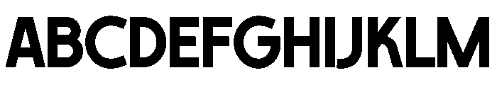 Shick Font UPPERCASE