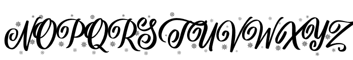 Shielfie-Christmas Font UPPERCASE