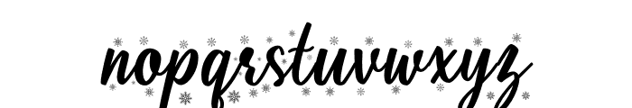 Shielfie-Christmas Font LOWERCASE