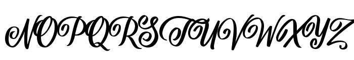 Shielfie Font UPPERCASE