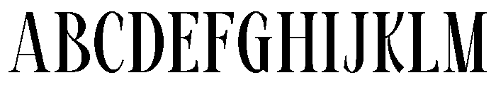 Shifer Blastone Demo Regular Font UPPERCASE