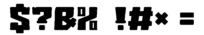 Shikaku Serif Font OTHER CHARS