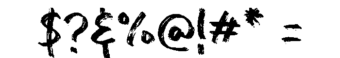 Shikiman Font OTHER CHARS