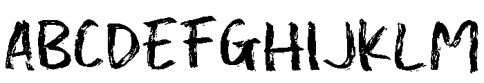 Shikiman Font UPPERCASE
